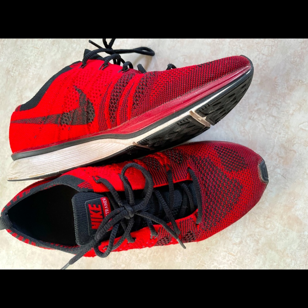 Nike Red Flyknits
